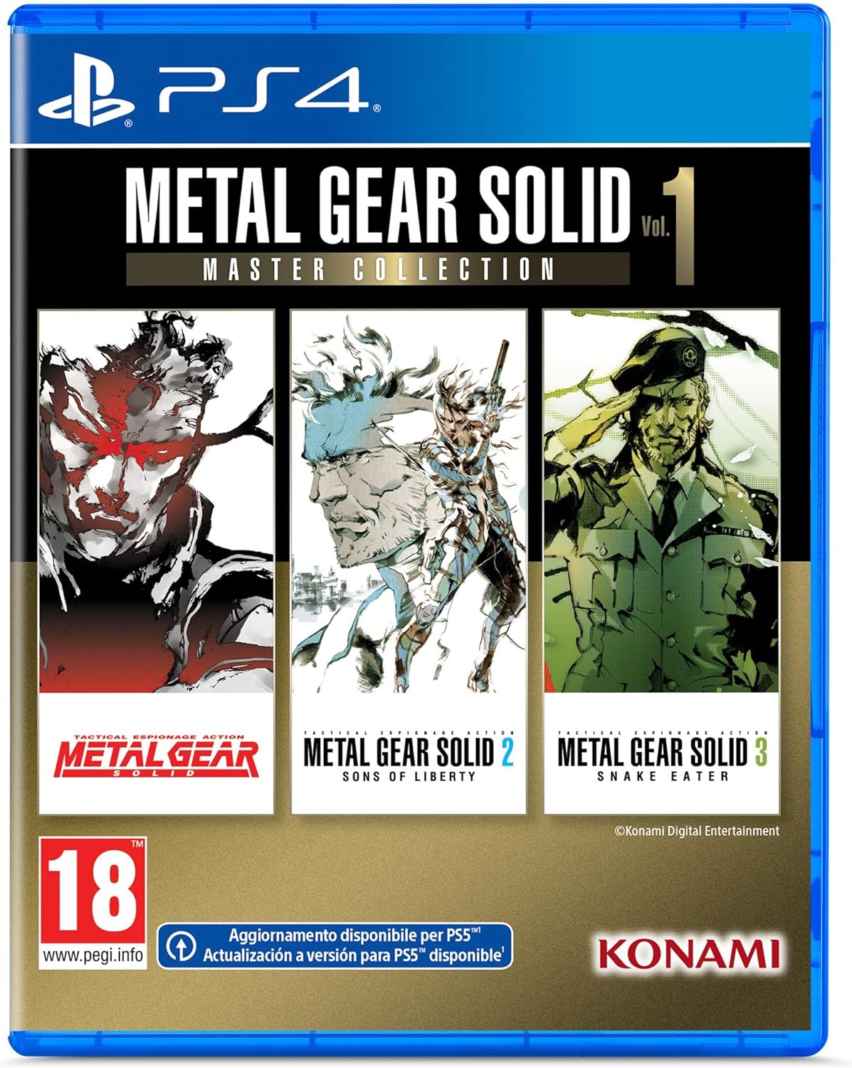 PS4 METAL GEAR SOLID: MASTER COLLECTION VOL.1